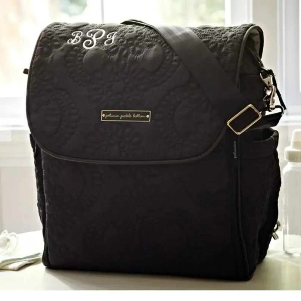 PETUNIA PICKLE BOTTOM Central Park North Boxy Backpack Black